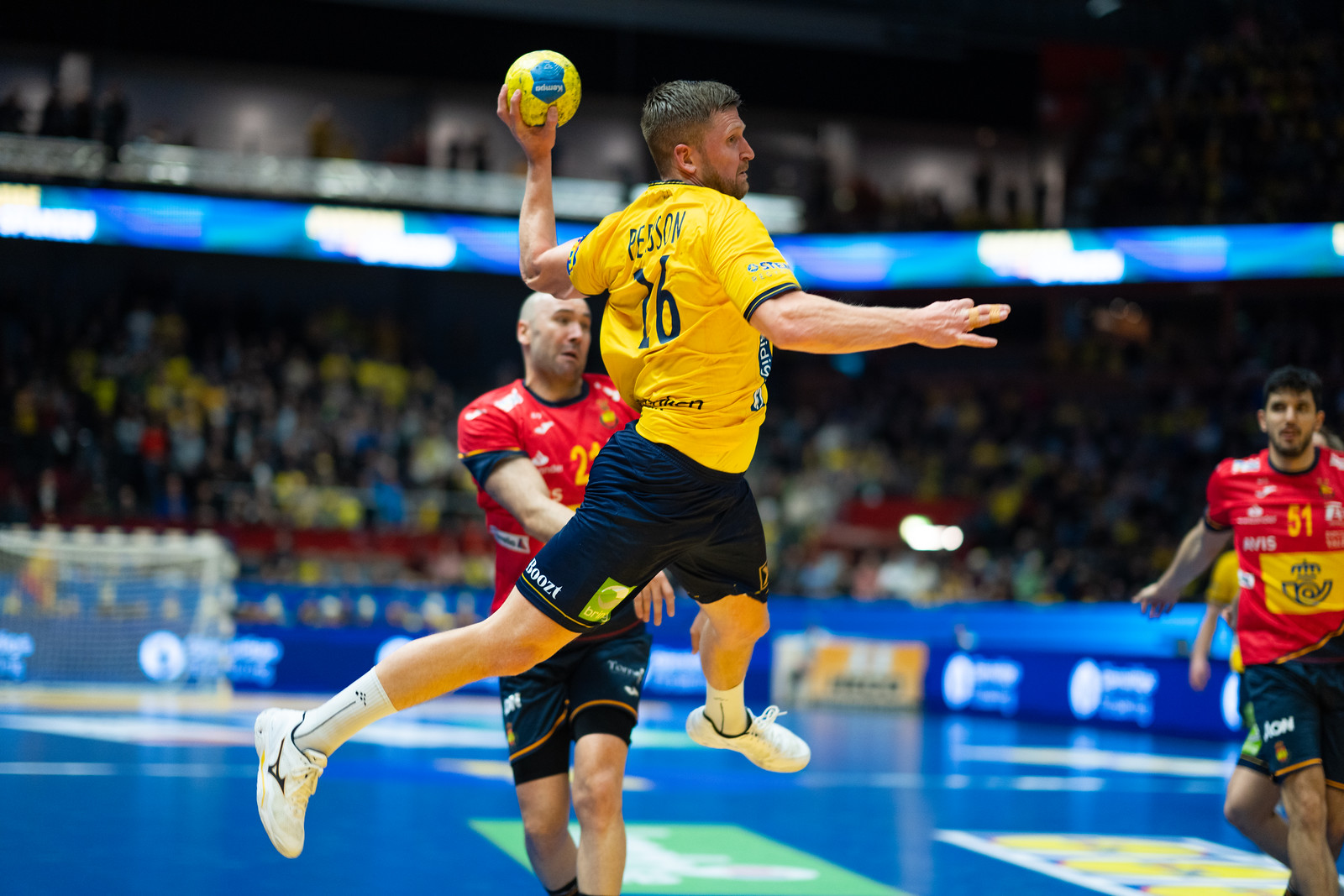 Sweden make it three out of three against Spain