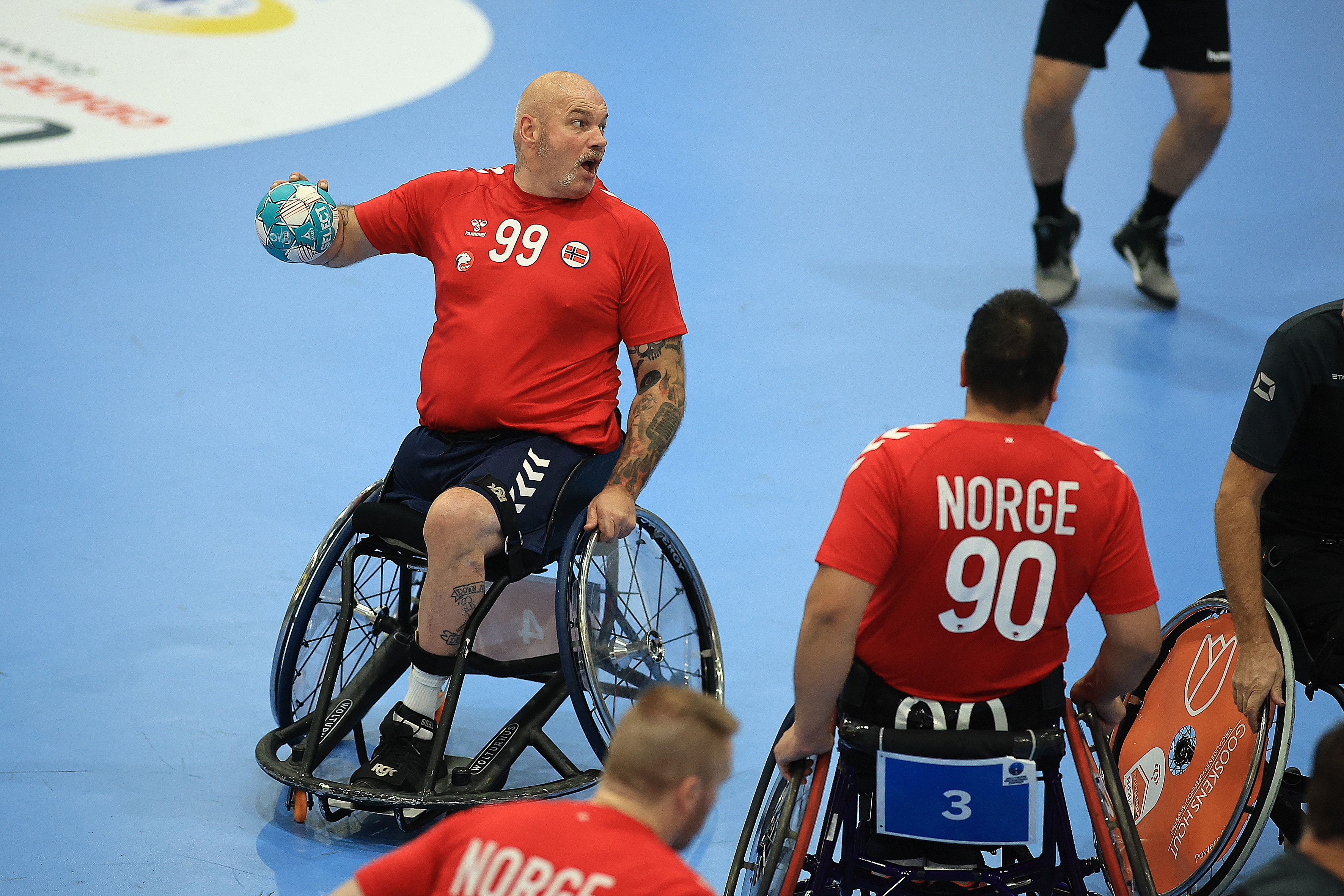 Nine nations prepare for four-a-side EHF Wheelchair Championship
