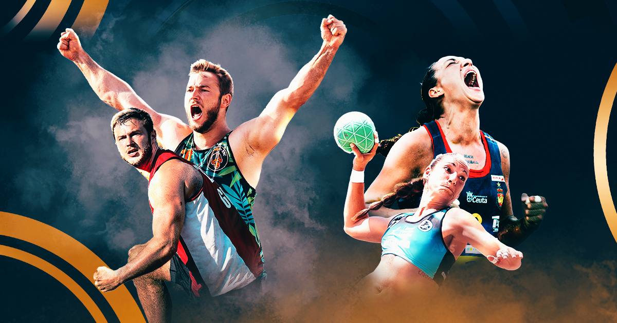 Oliver Middell and Asun Batista named Beach Handball MVPs 2025