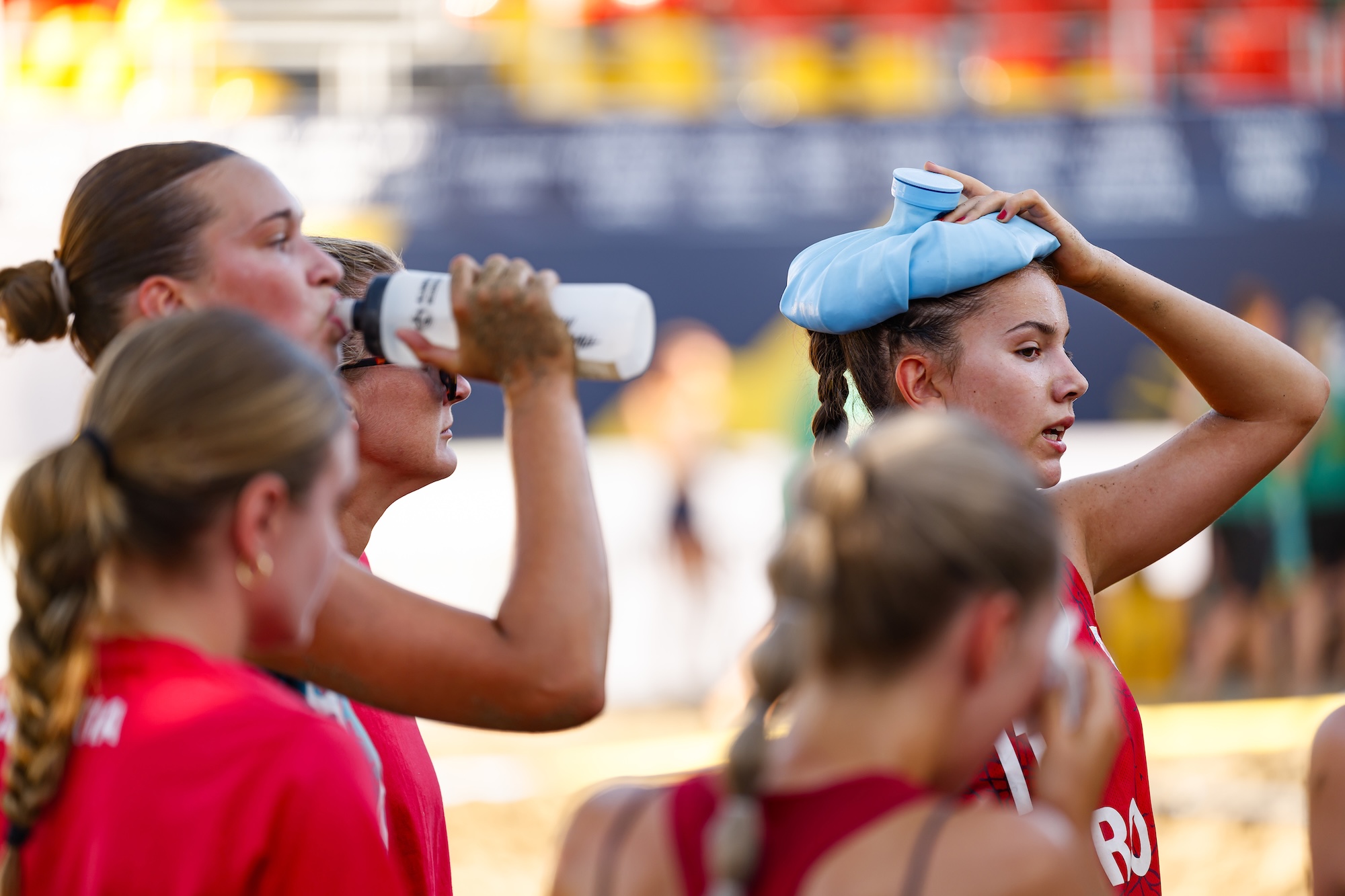 Research explores performance in the beach handball heat