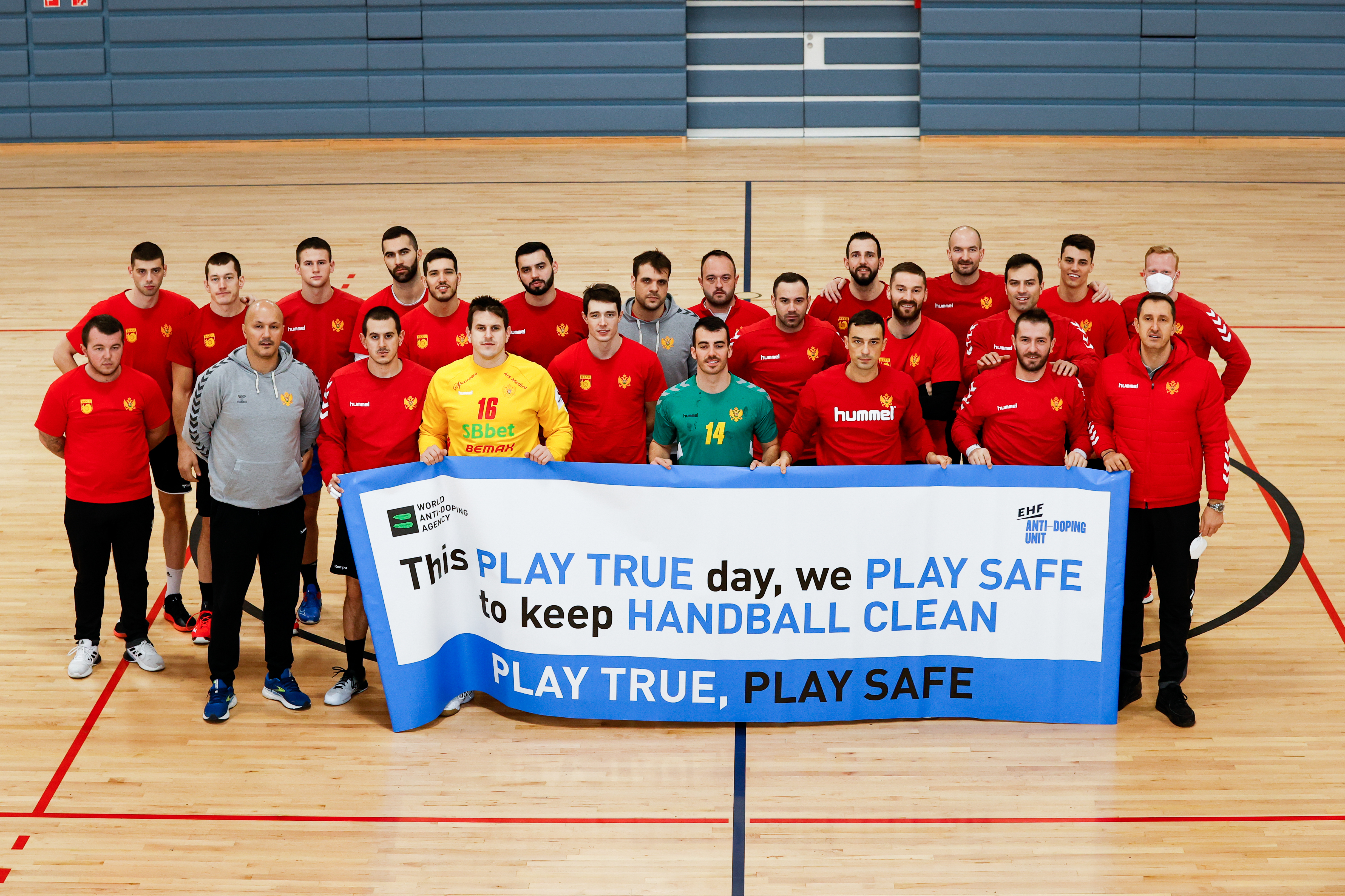 EHF supports WADA Play True Day 