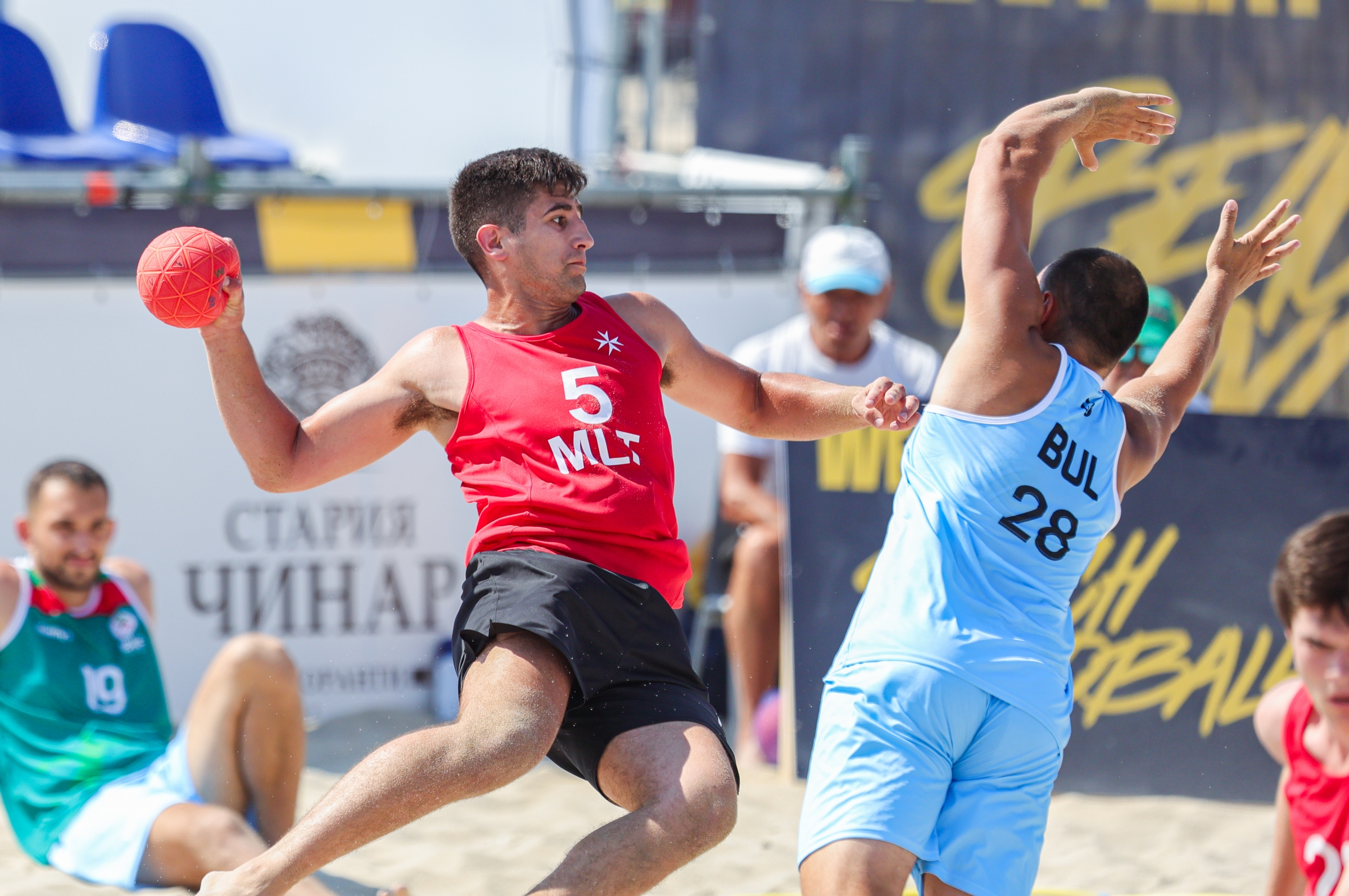 Beach Handball EURO debutants Malta improve step by step