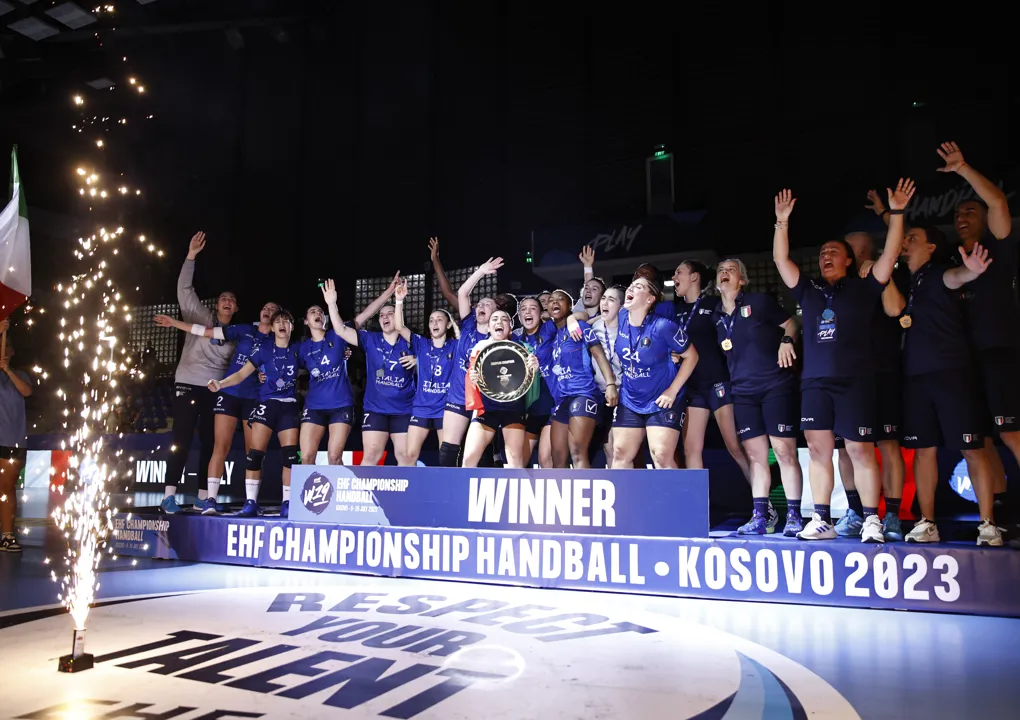 Italy’s W19 team complete perfect run to gold in Kosovo