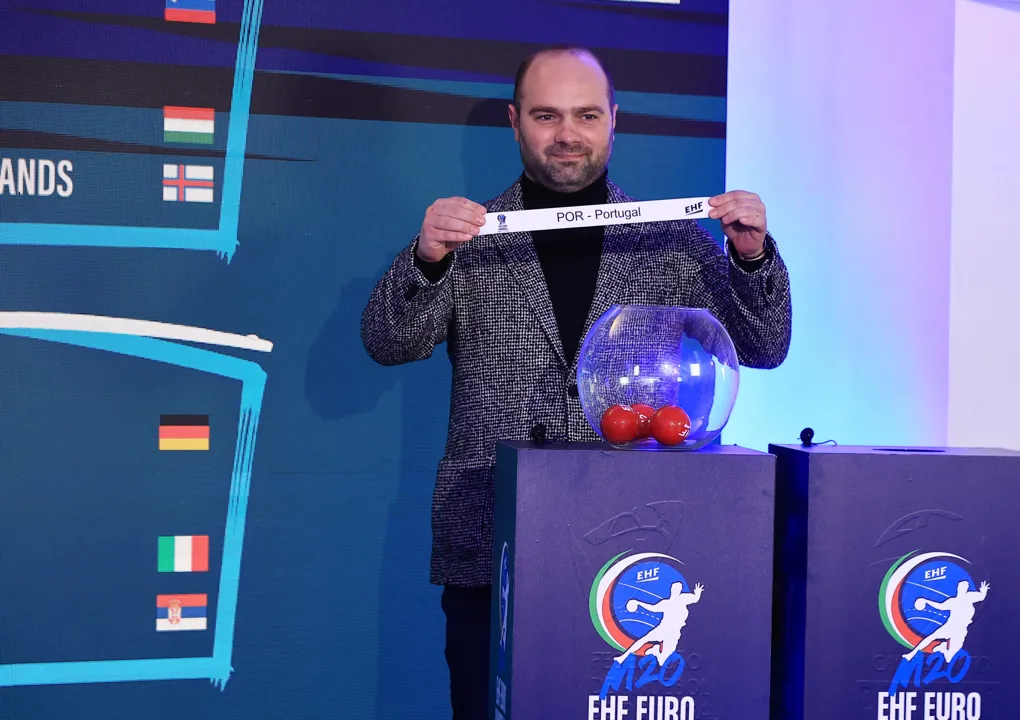 Draw for M20 EHF EURO 2022 held in Gondomar
