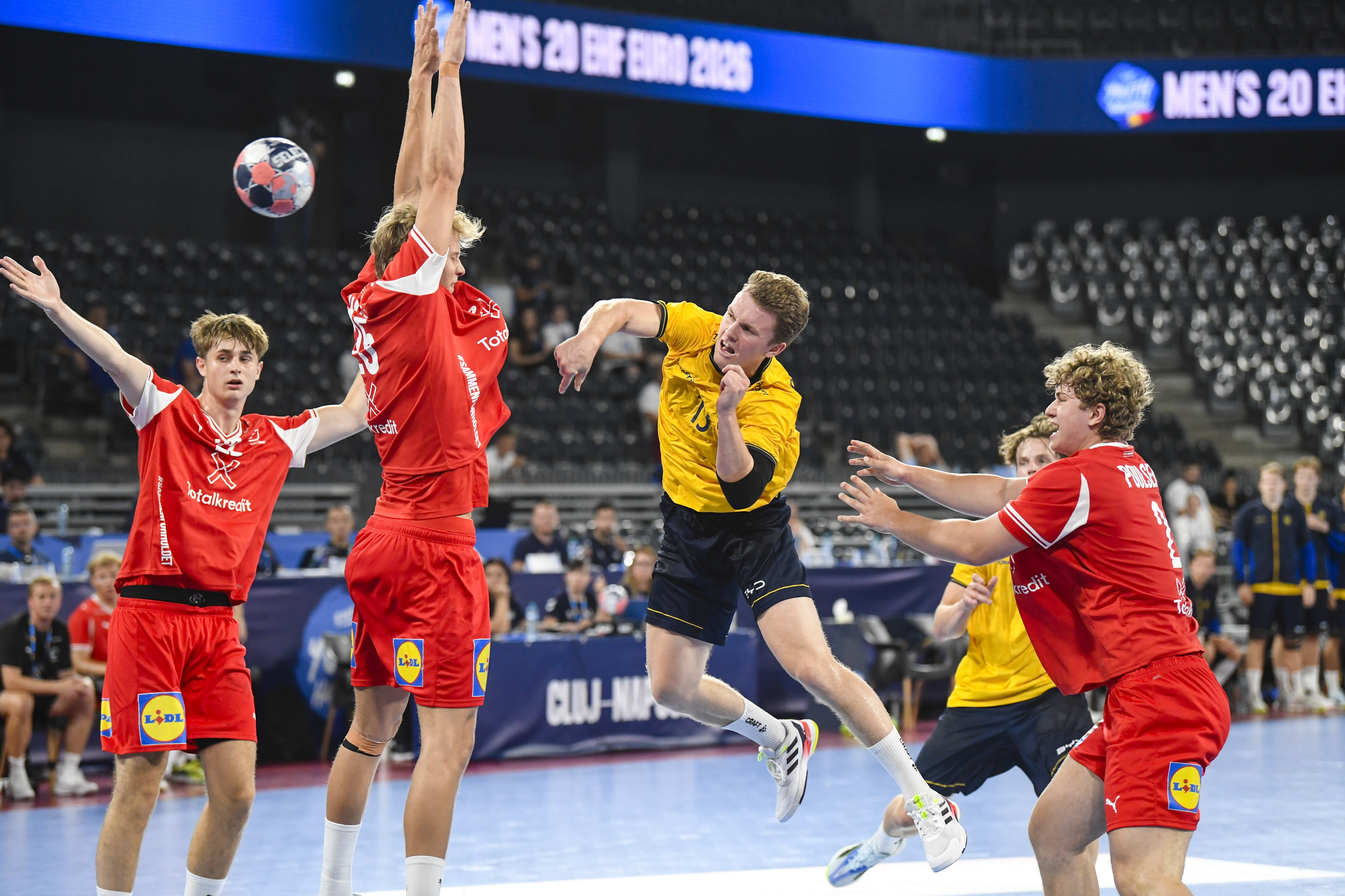 Sweden are the first Men's 20 EHF EURO 2026 finalists