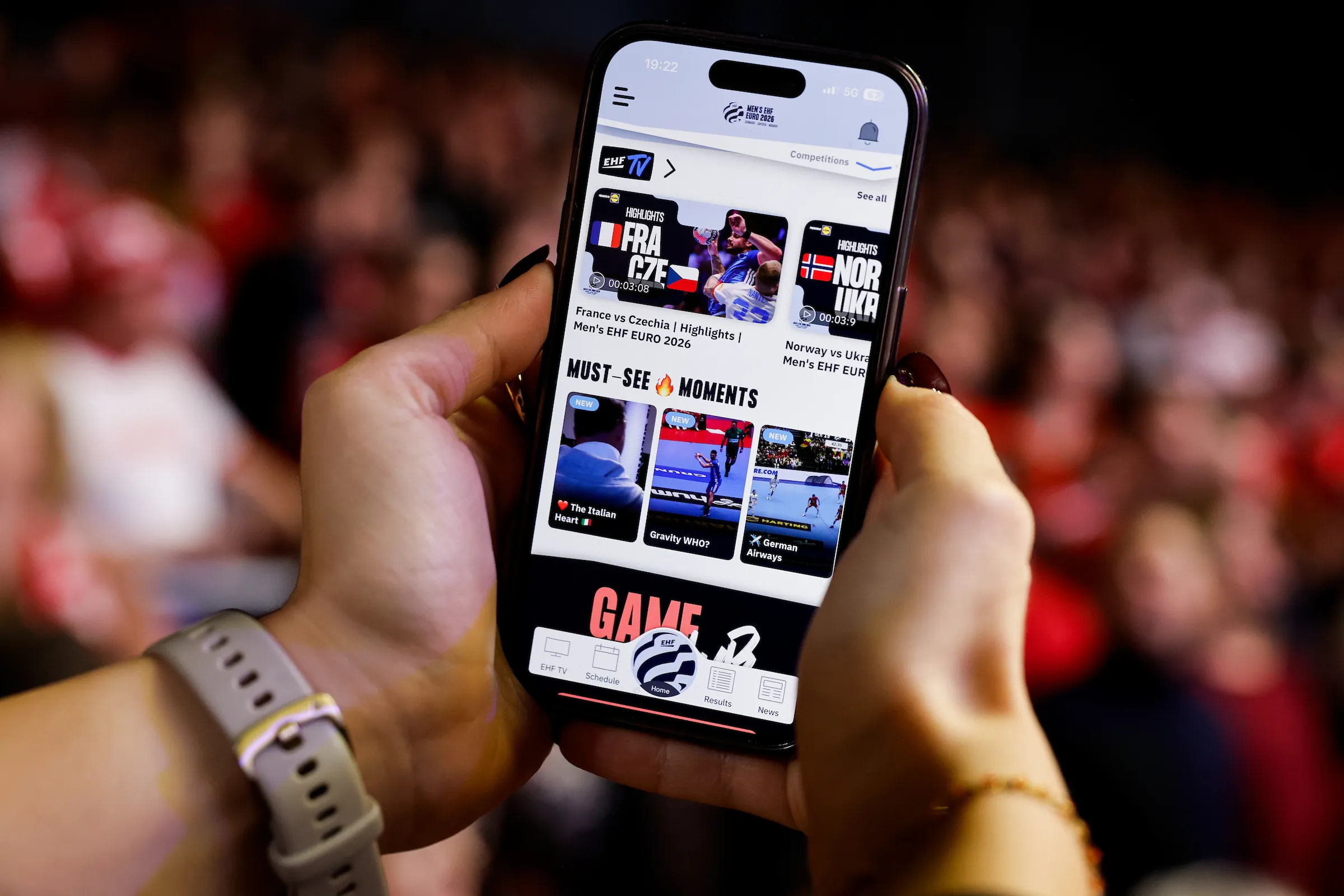 EHF and WSC Sports launch In-App Experiences to elevate fan engagement