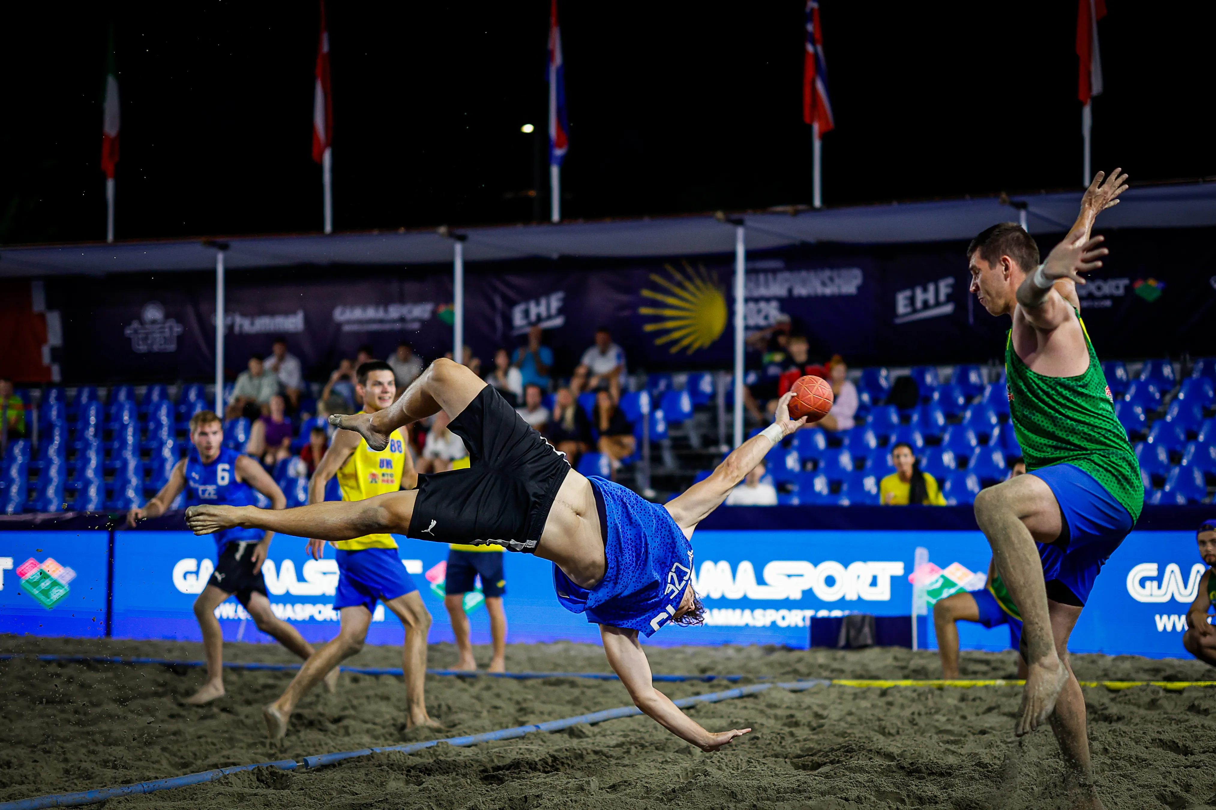 Semi-finals set at EHF Beach Handball Championship 2026