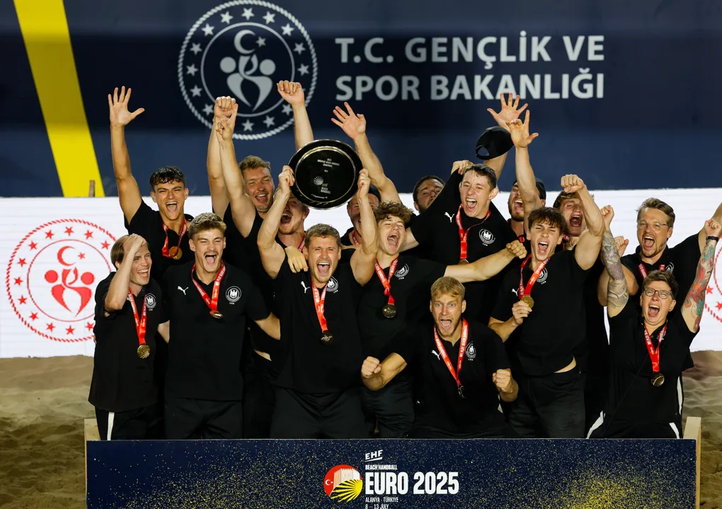 Germany clinch historic gold at Beach Handball EURO